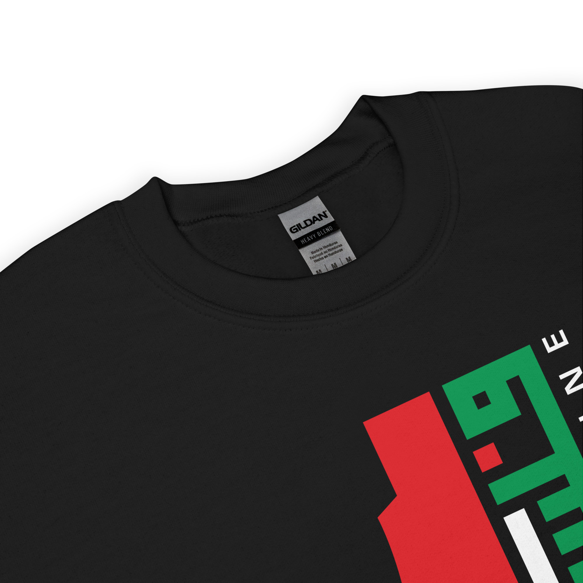 Free Palestine Arabic Name Map Customized Unisex Sweatshirt - Image 9