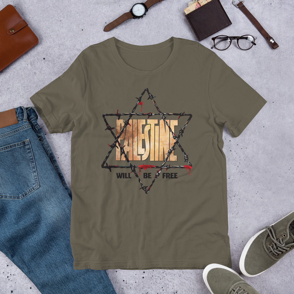 Occupied Palestine Will Be Free Custom Top Quality T-shirt