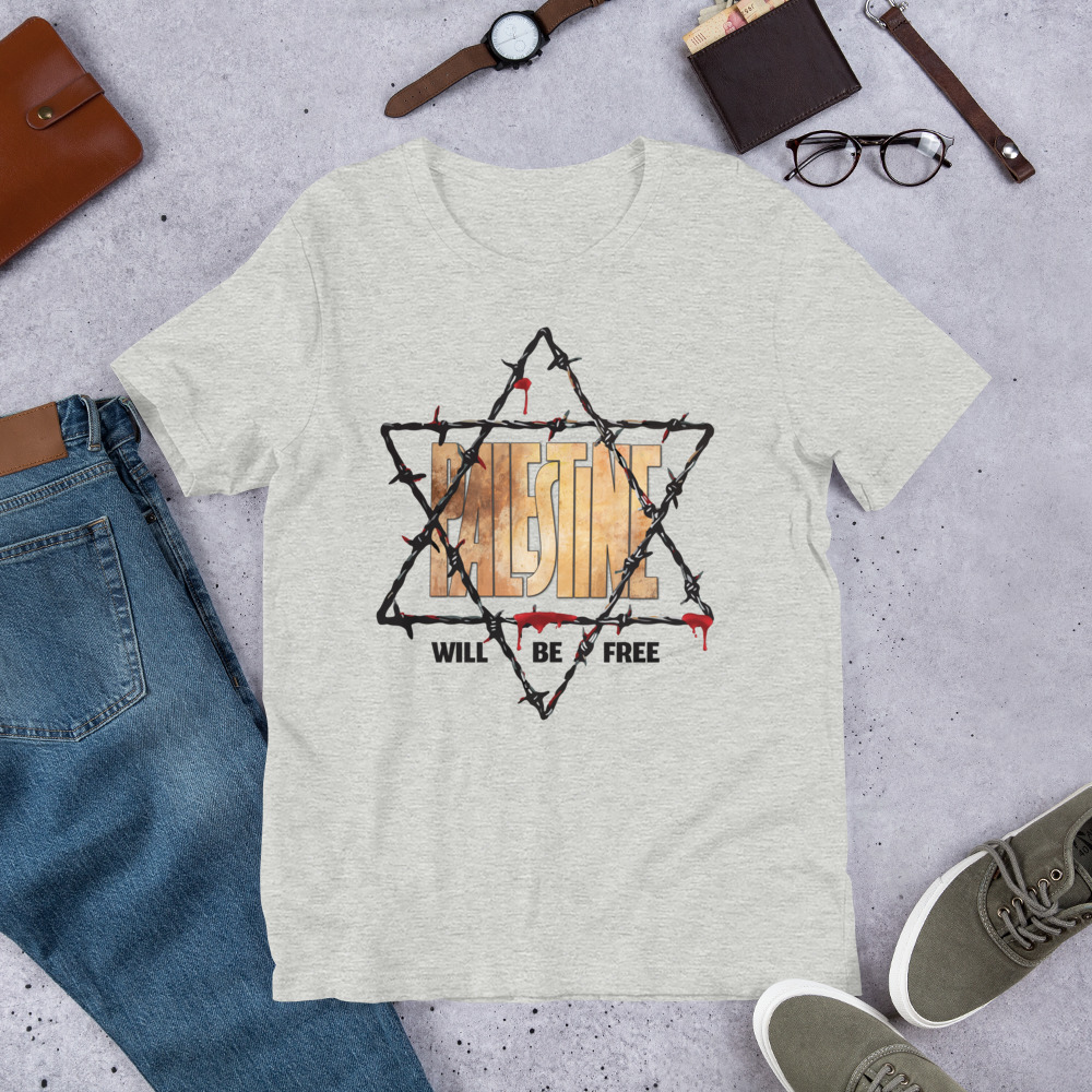 Occupied Palestine Will Be Free Custom Top Quality T-shirt - Image 6