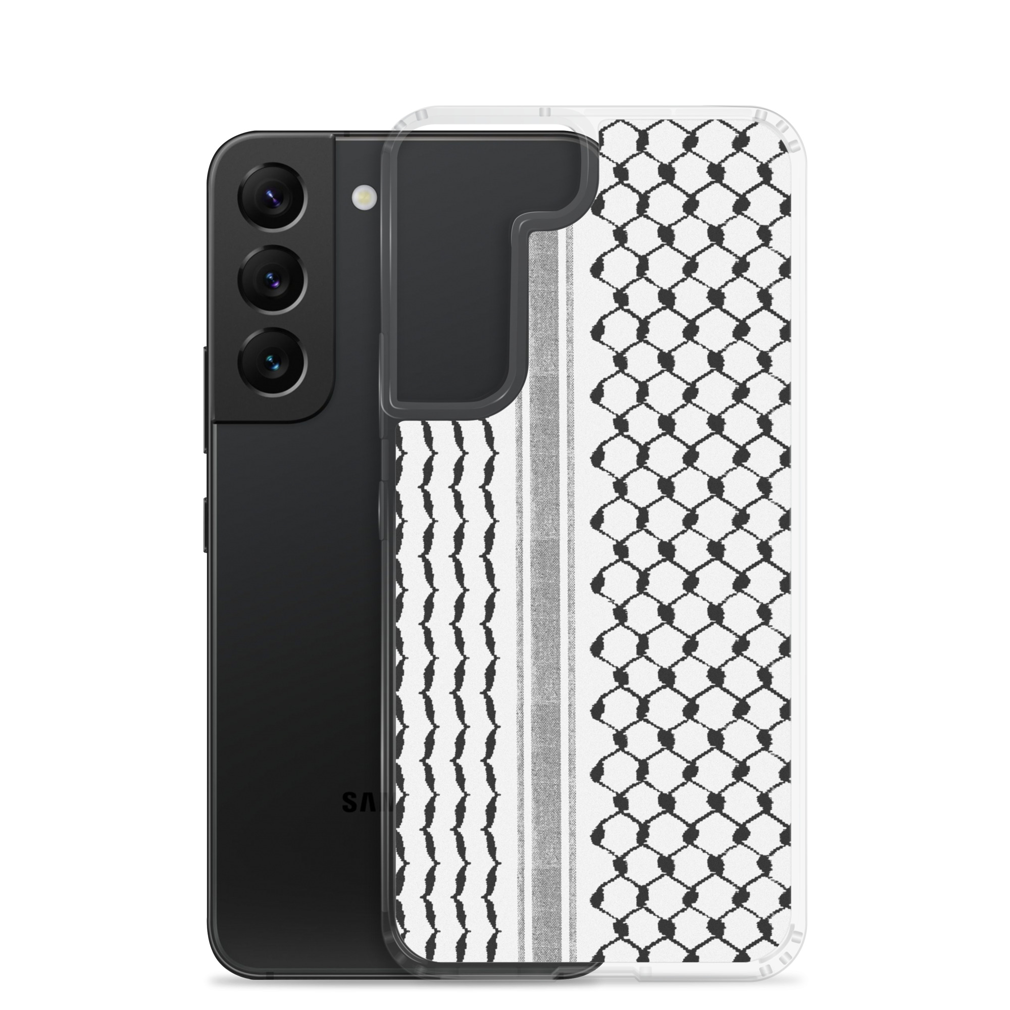 Palestinian Hatta Kufiya Pattern#2 Custom Samsung Phone Case - Image 13