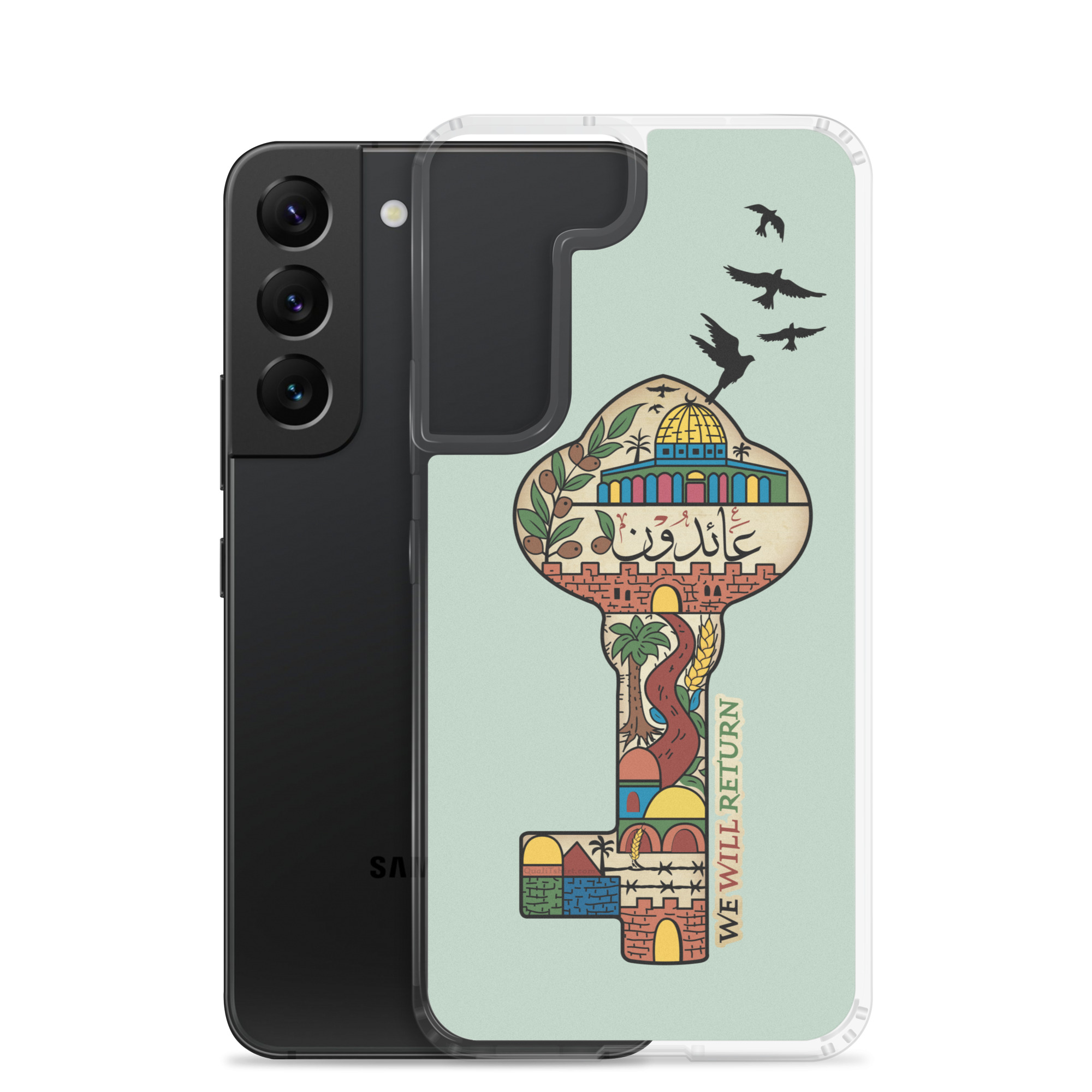 Palestinian Key of Return Palestine Freedom Customized Samsung Case - Image 12