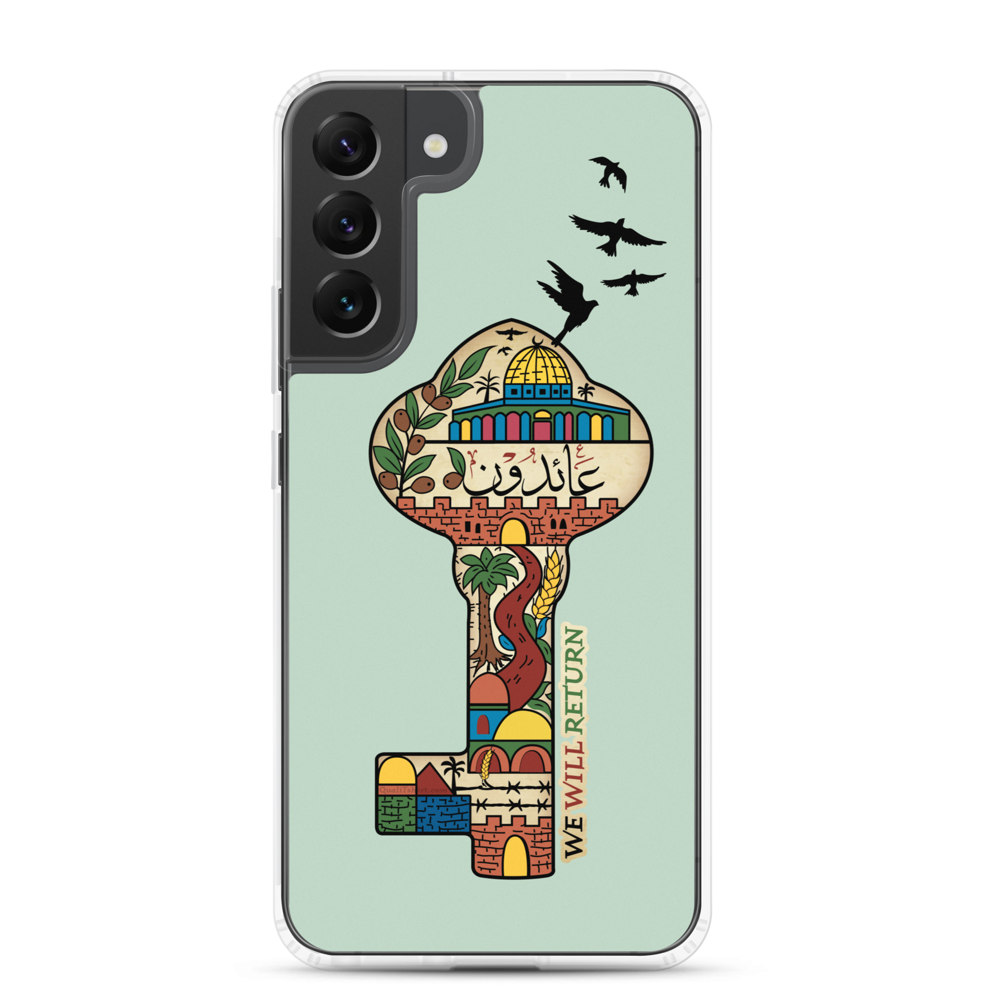 Palestinian Key of Return Palestine Freedom Customized Samsung Case - Image 8