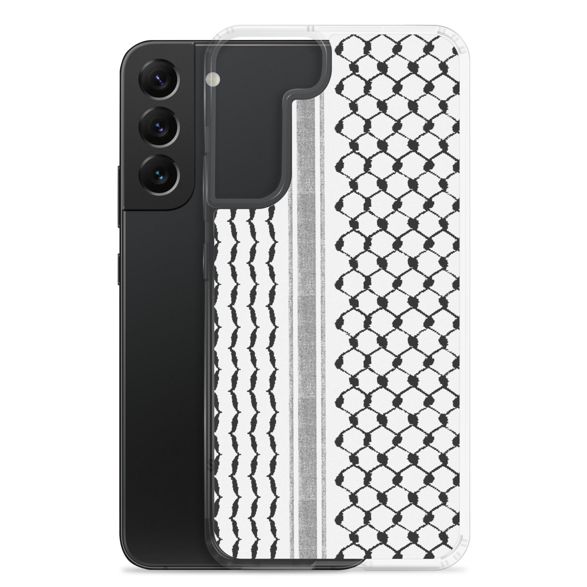 Palestinian Hatta Kufiya Pattern#2 Custom Samsung Phone Case - Image 9