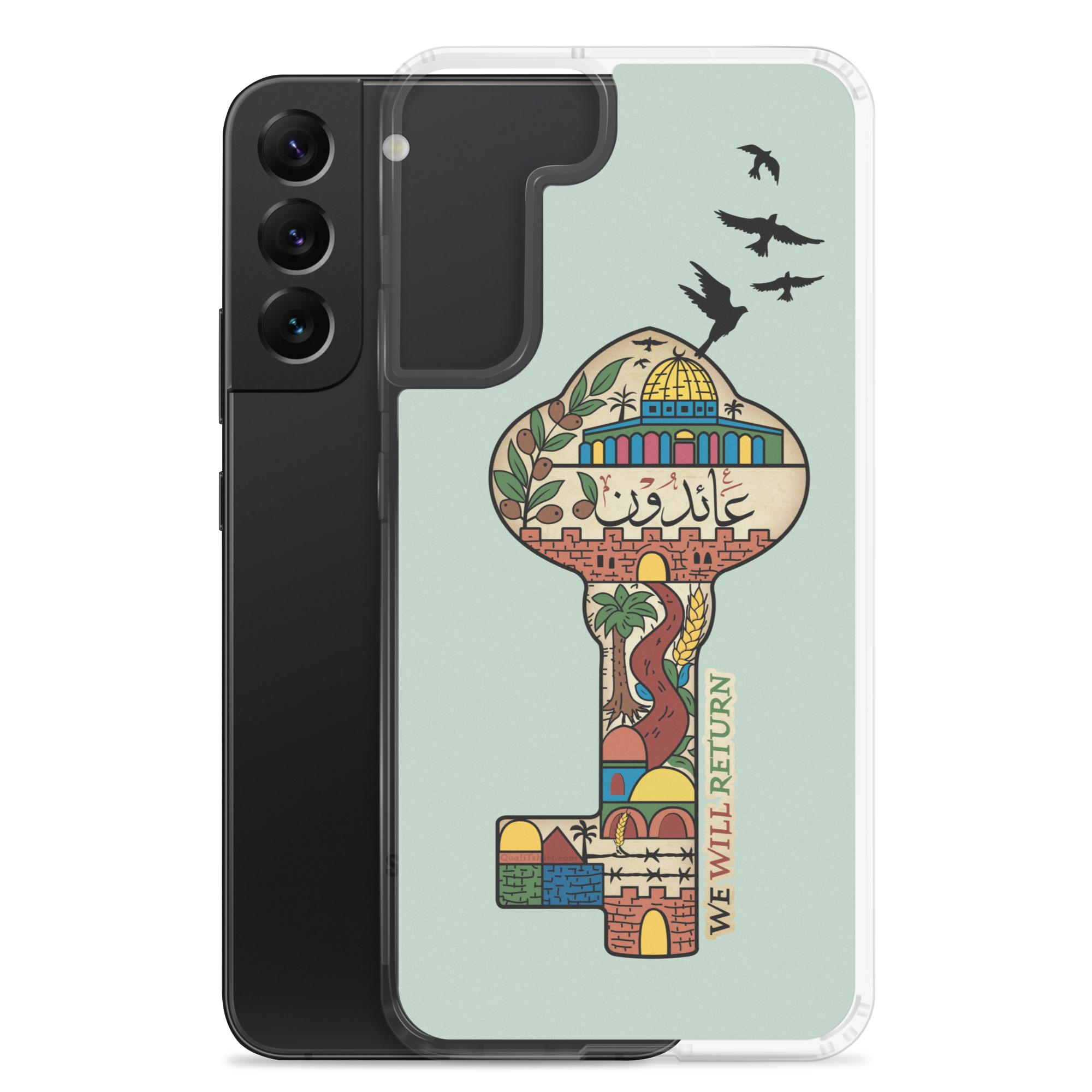 Palestinian Key of Return Palestine Freedom Customized Samsung Case - Image 9