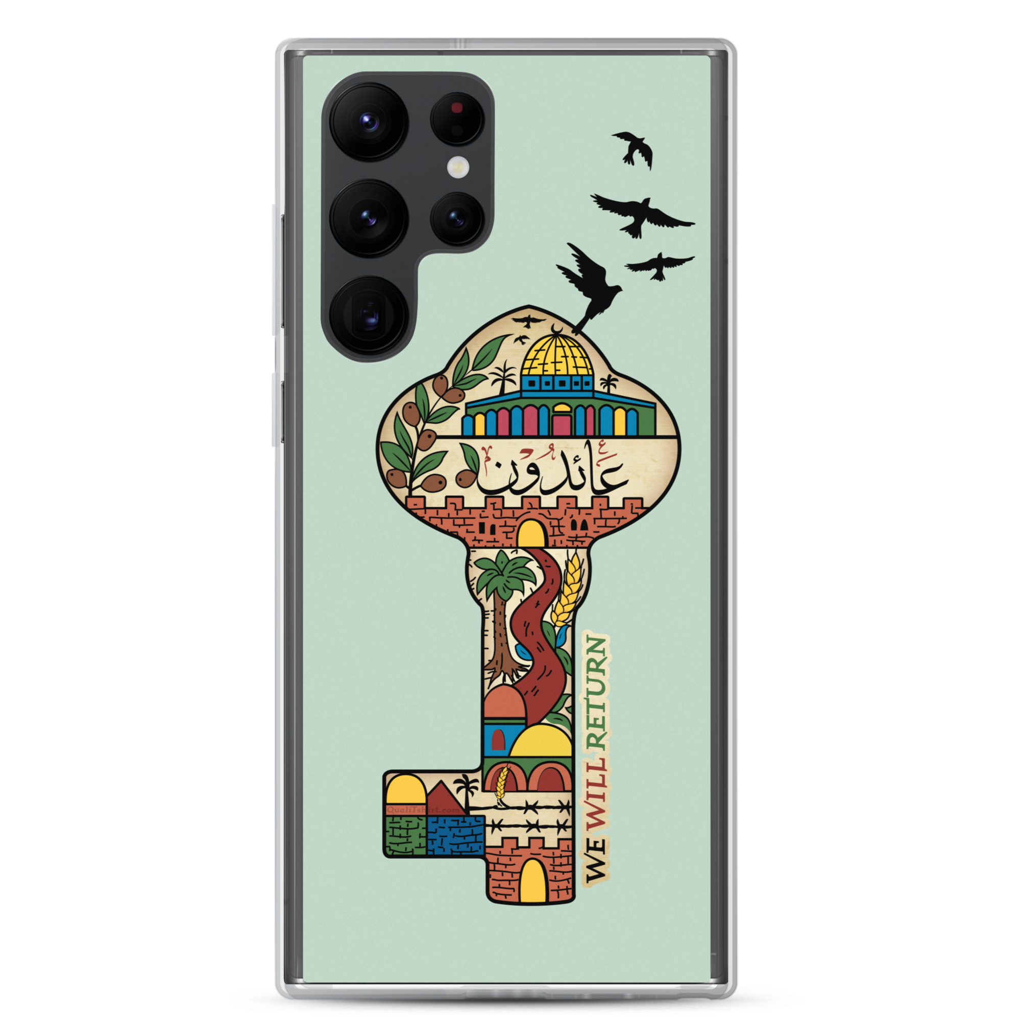 Palestinian Key of Return Palestine Freedom Customized Samsung Case - Image 10