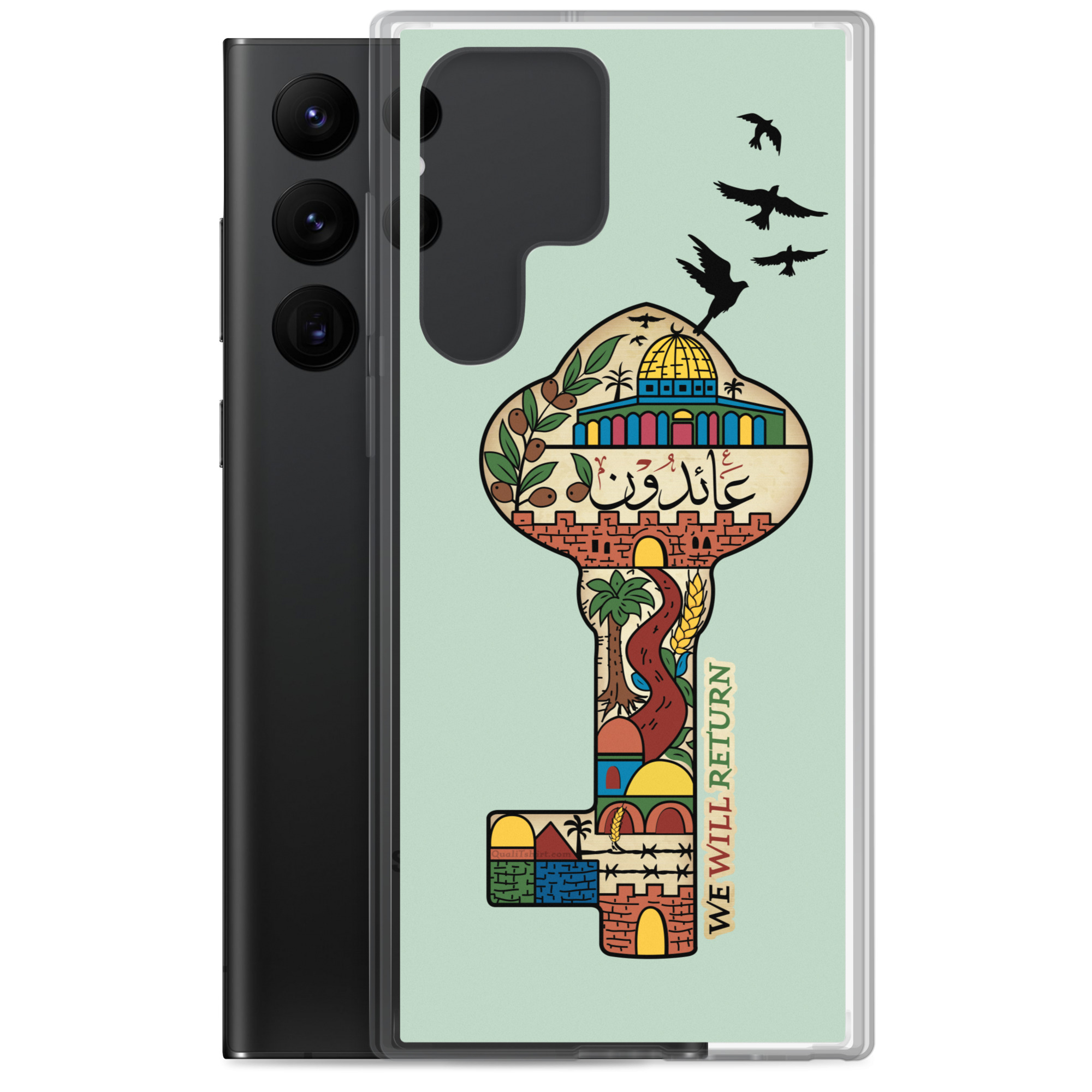 Palestinian Key of Return Palestine Freedom Customized Samsung Case - Image 11
