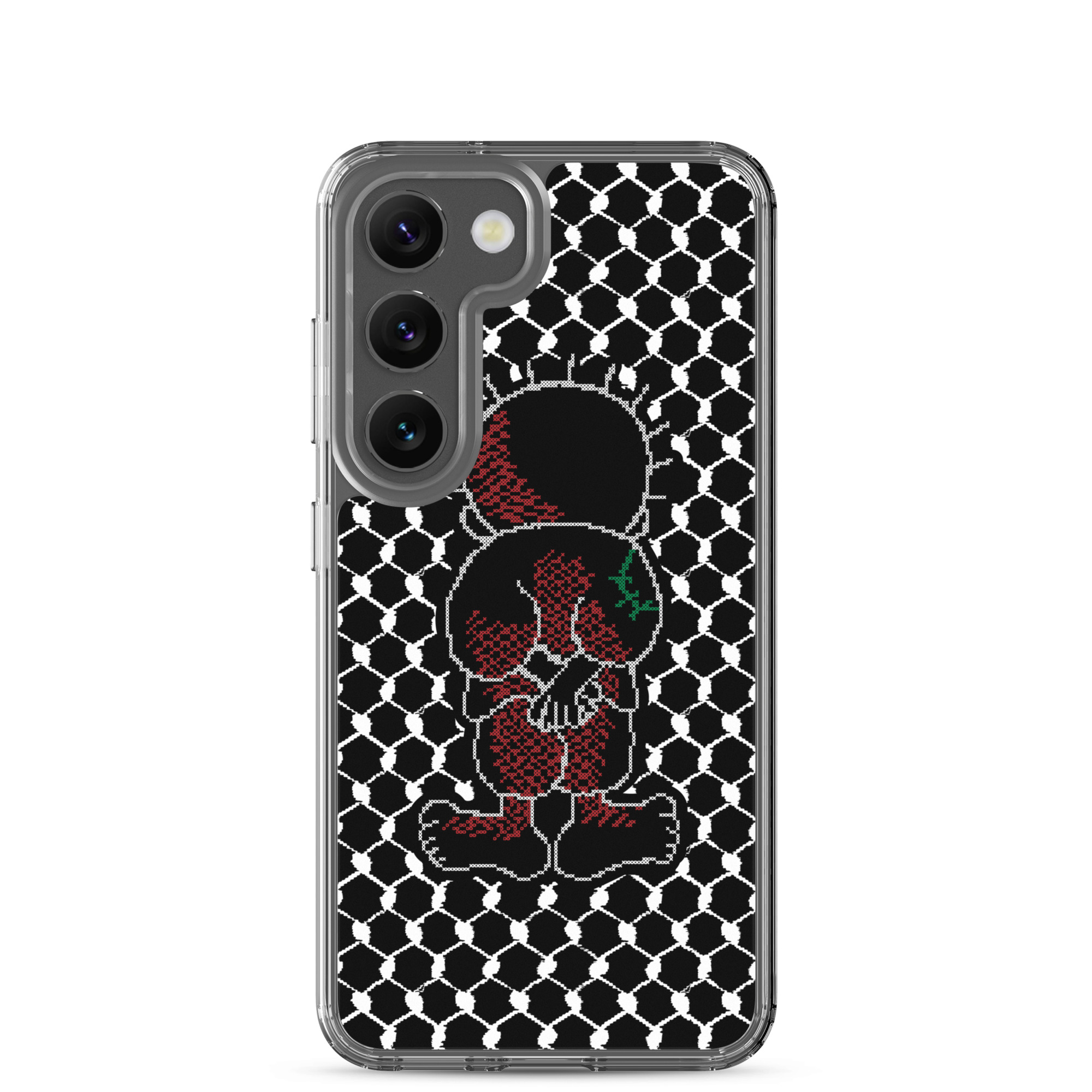 Palestine Handala Palestinian Kufiya Pattern Samsung Phone Case - Image 23