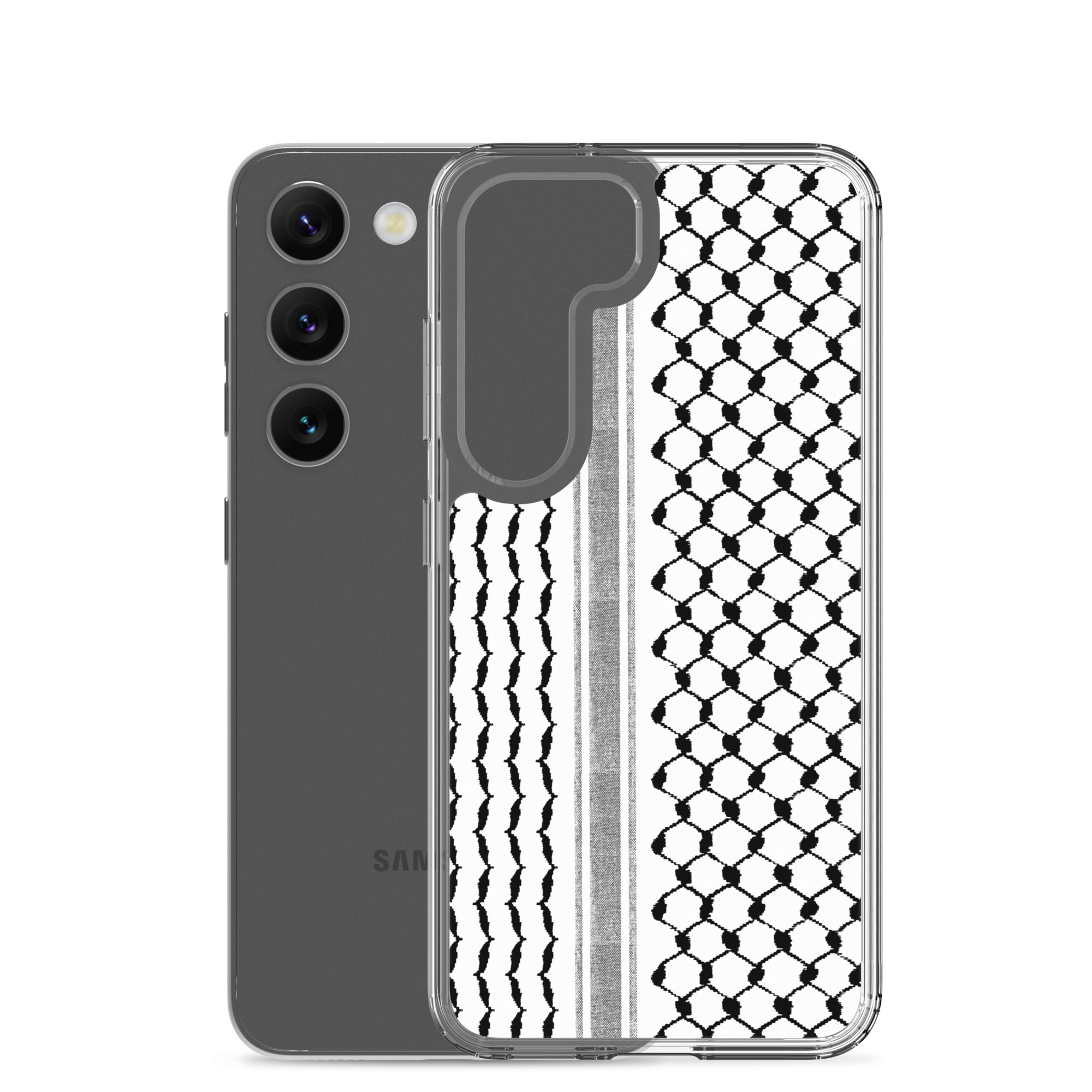 Palestinian Hatta Kufiya Pattern#2 Custom Samsung Phone Case - Image 24