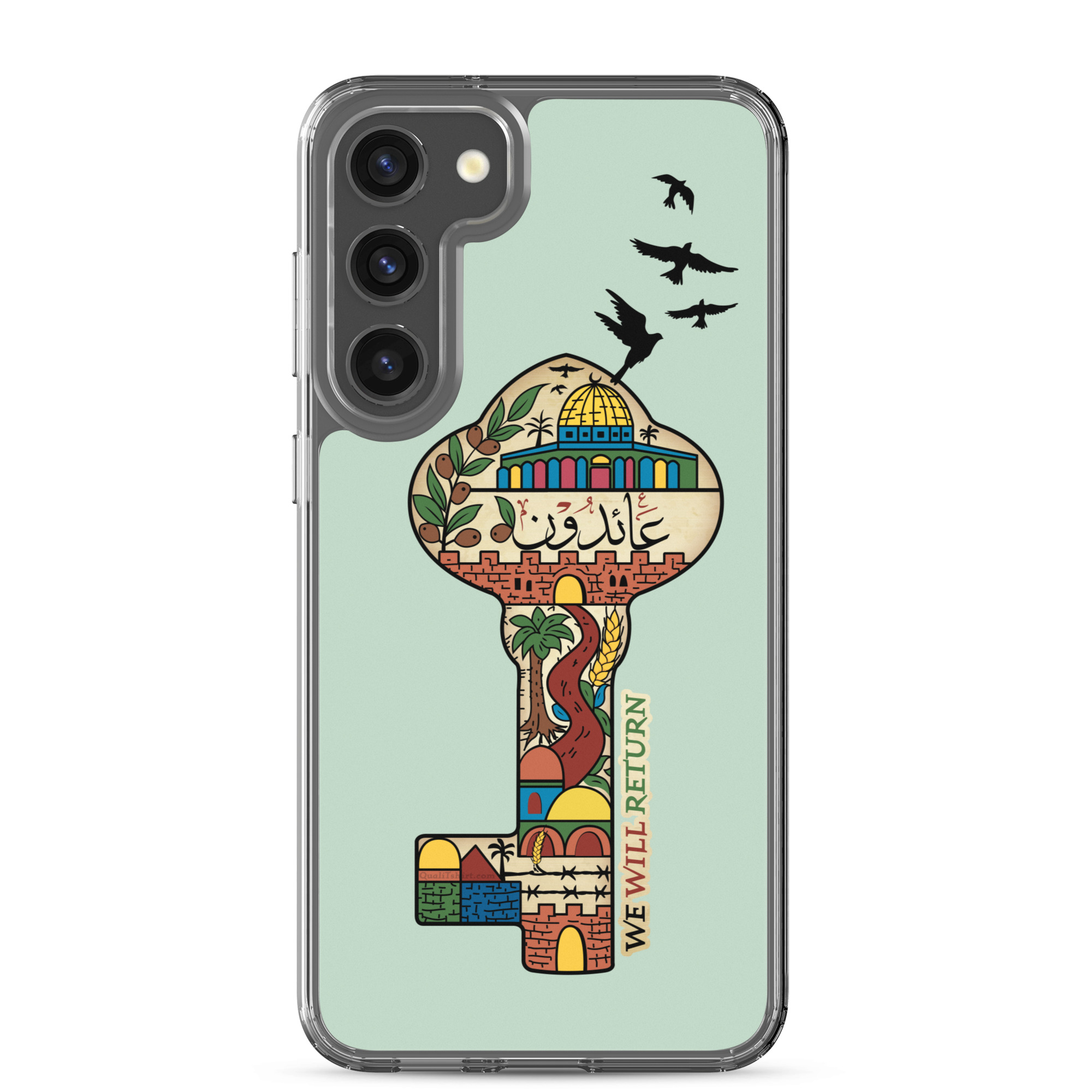 Palestinian Key of Return Palestine Freedom Customized Samsung Case - Image 19
