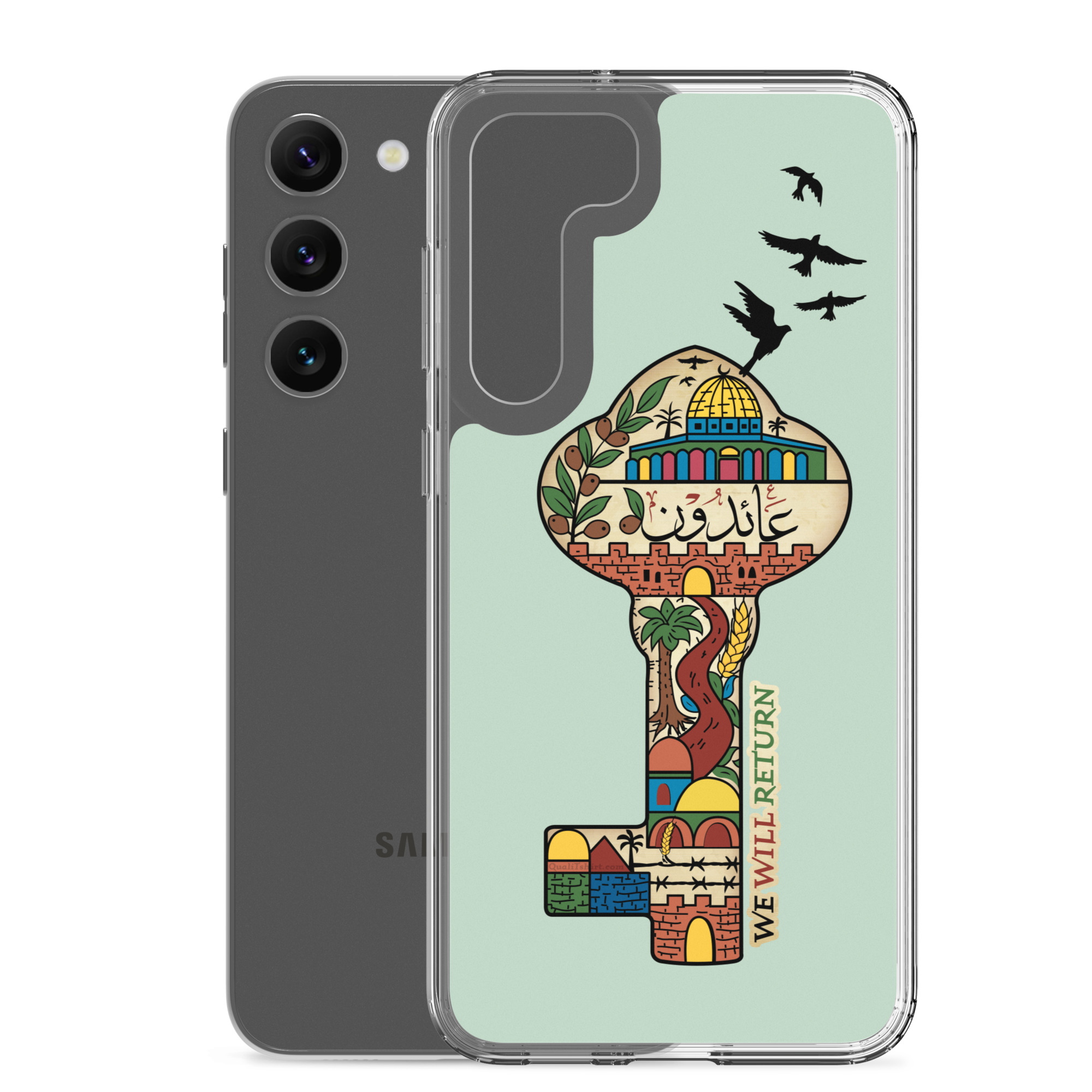 Palestinian Key of Return Palestine Freedom Customized Samsung Case - Image 20