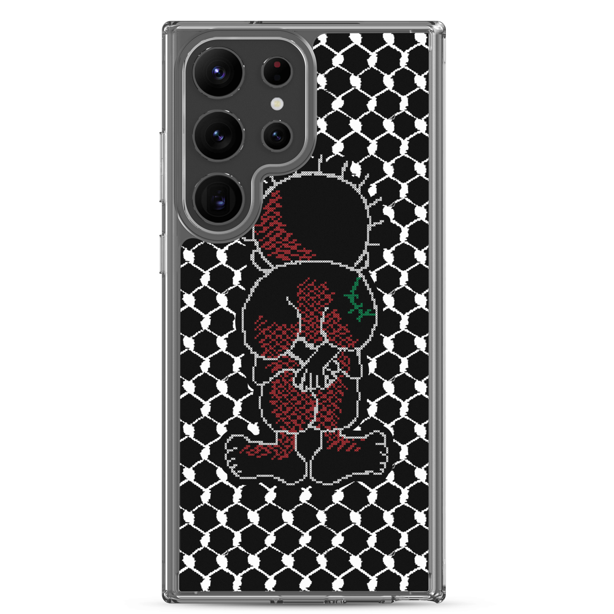 Palestine Handala Palestinian Kufiya Pattern Samsung Phone Case - Image 21