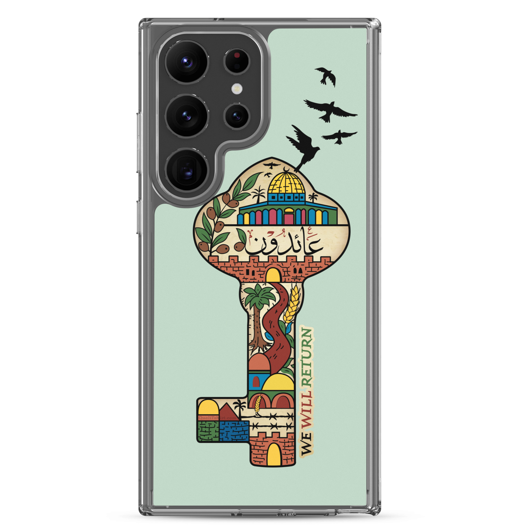 Palestinian Key of Return Palestine Freedom Customized Samsung Case - Image 21