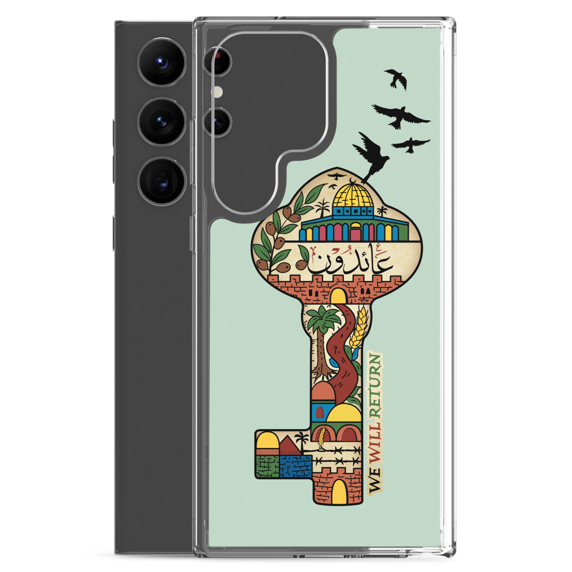 Palestinian Key of Return Palestine Freedom Customized Samsung Case - Image 22