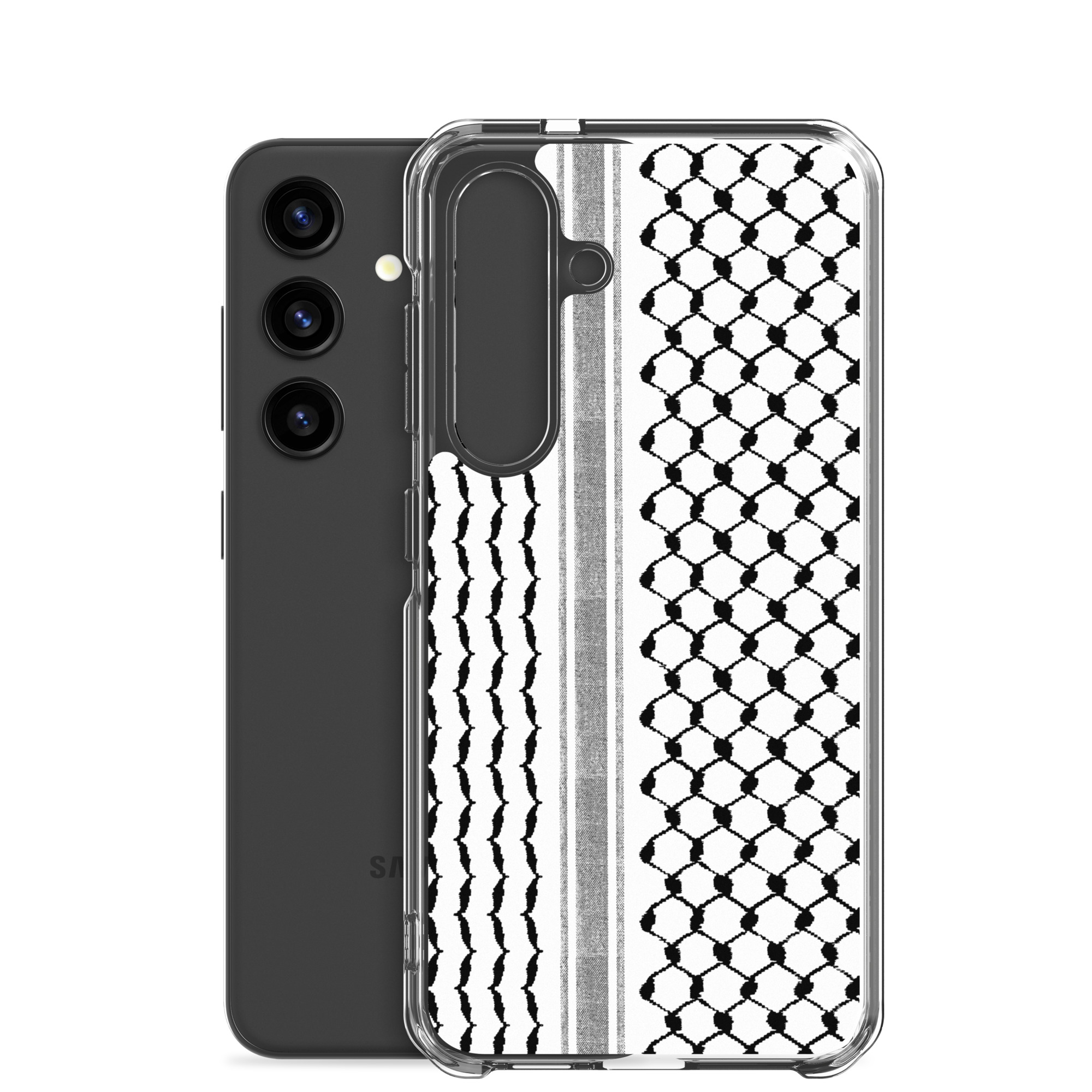 Palestinian Hatta Kufiya Pattern#2 Custom Samsung Phone Case - Image 30