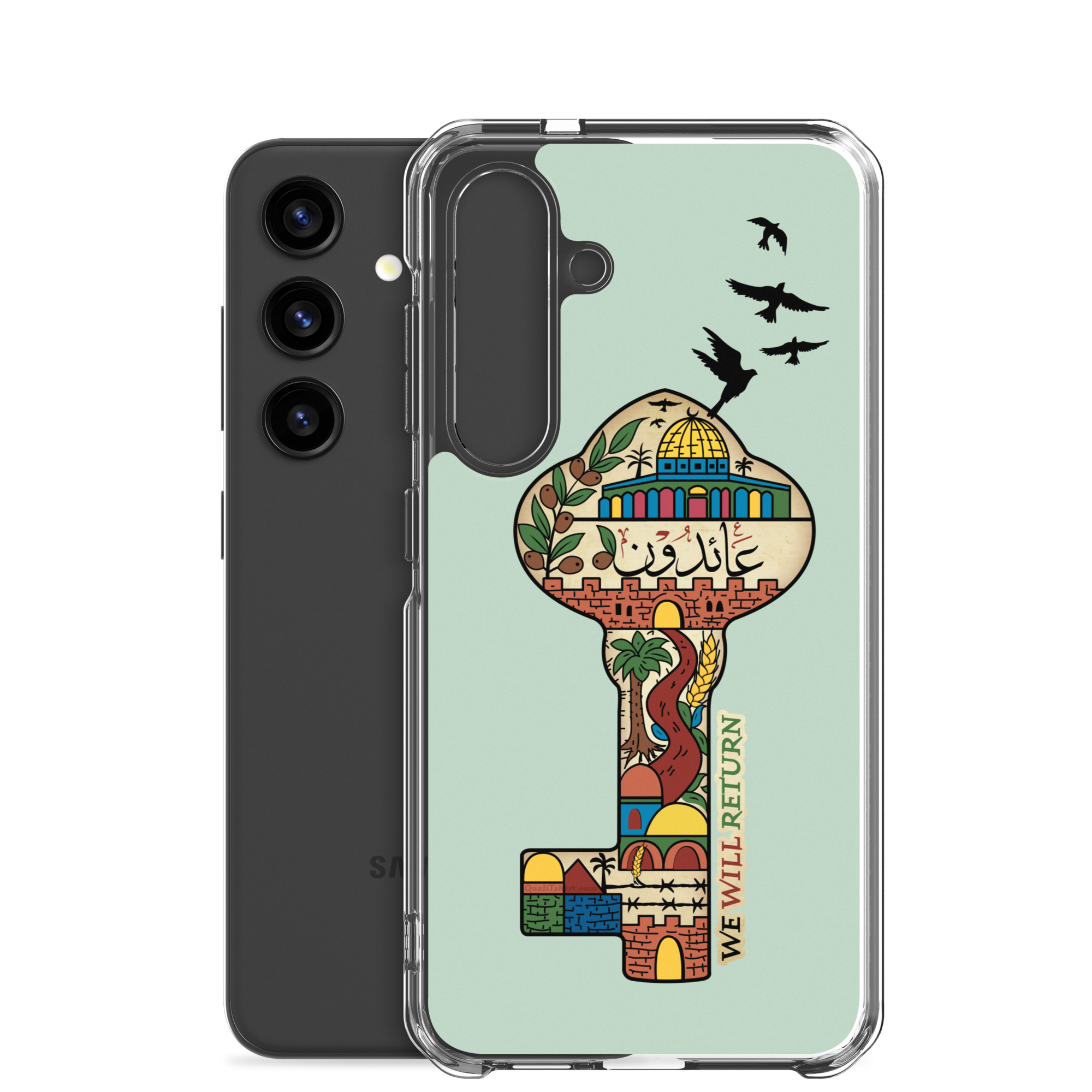 Palestinian Key of Return Palestine Freedom Customized Samsung Case - Image 30