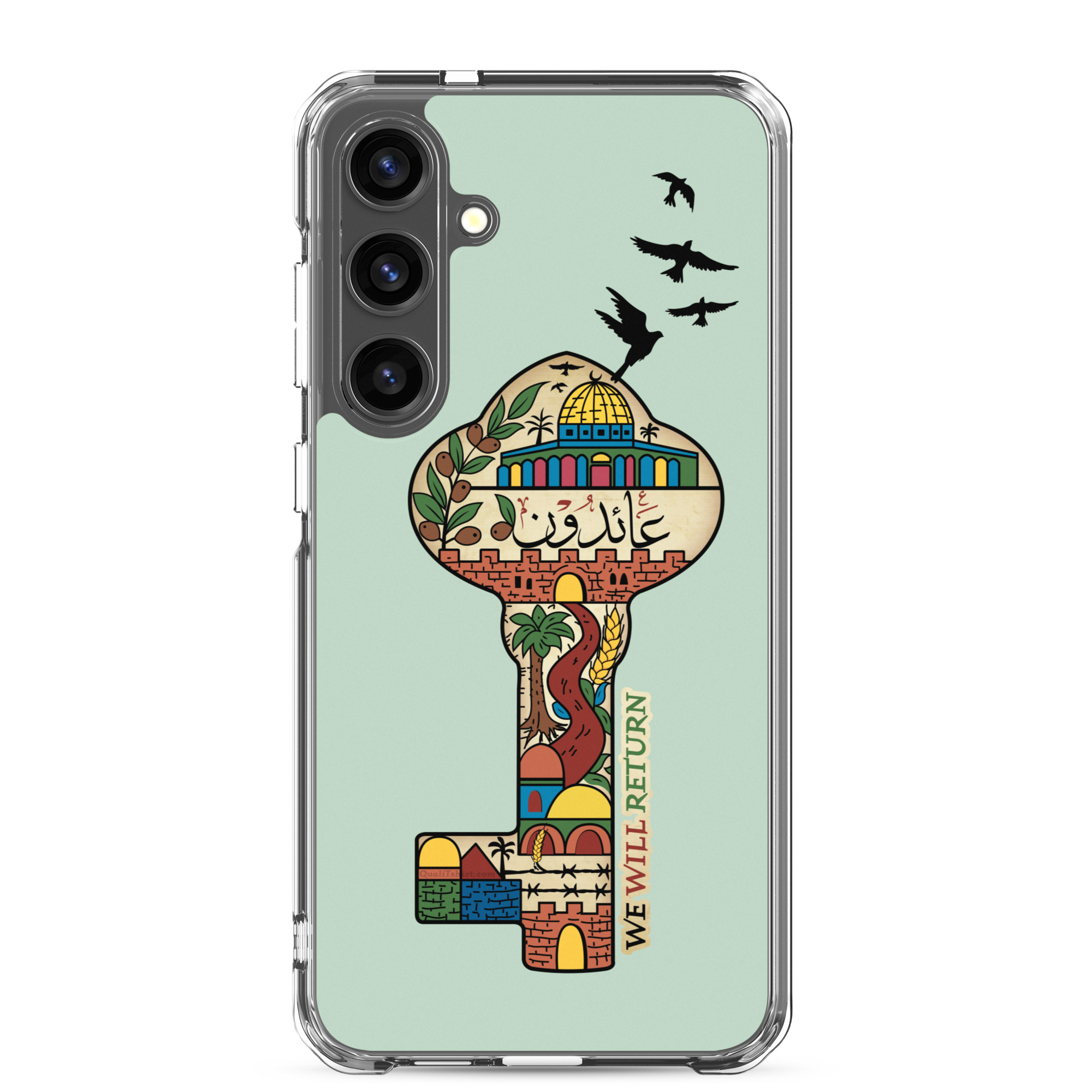 Palestinian Key of Return Palestine Freedom Customized Samsung Case - Image 25