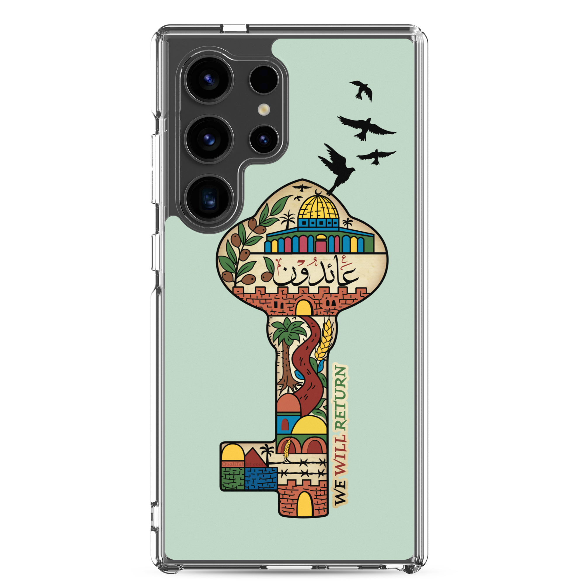 Palestinian Key of Return Palestine Freedom Customized Samsung Case - Image 27