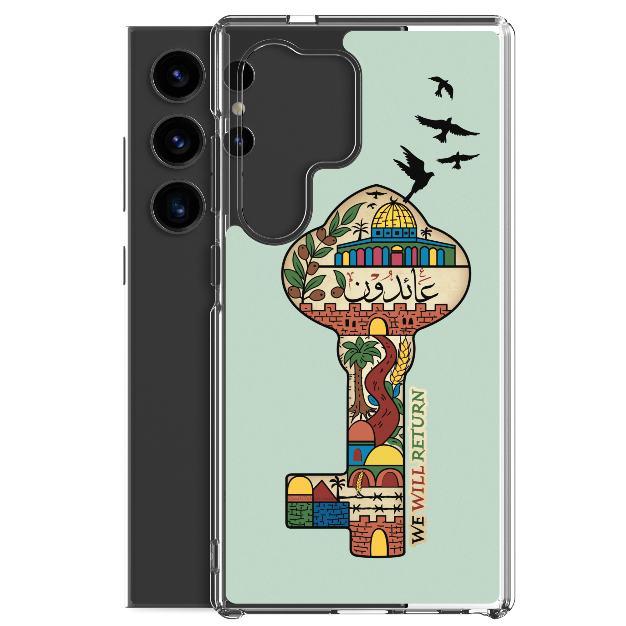 Palestinian Key of Return Palestine Freedom Customized Samsung Case - Image 28