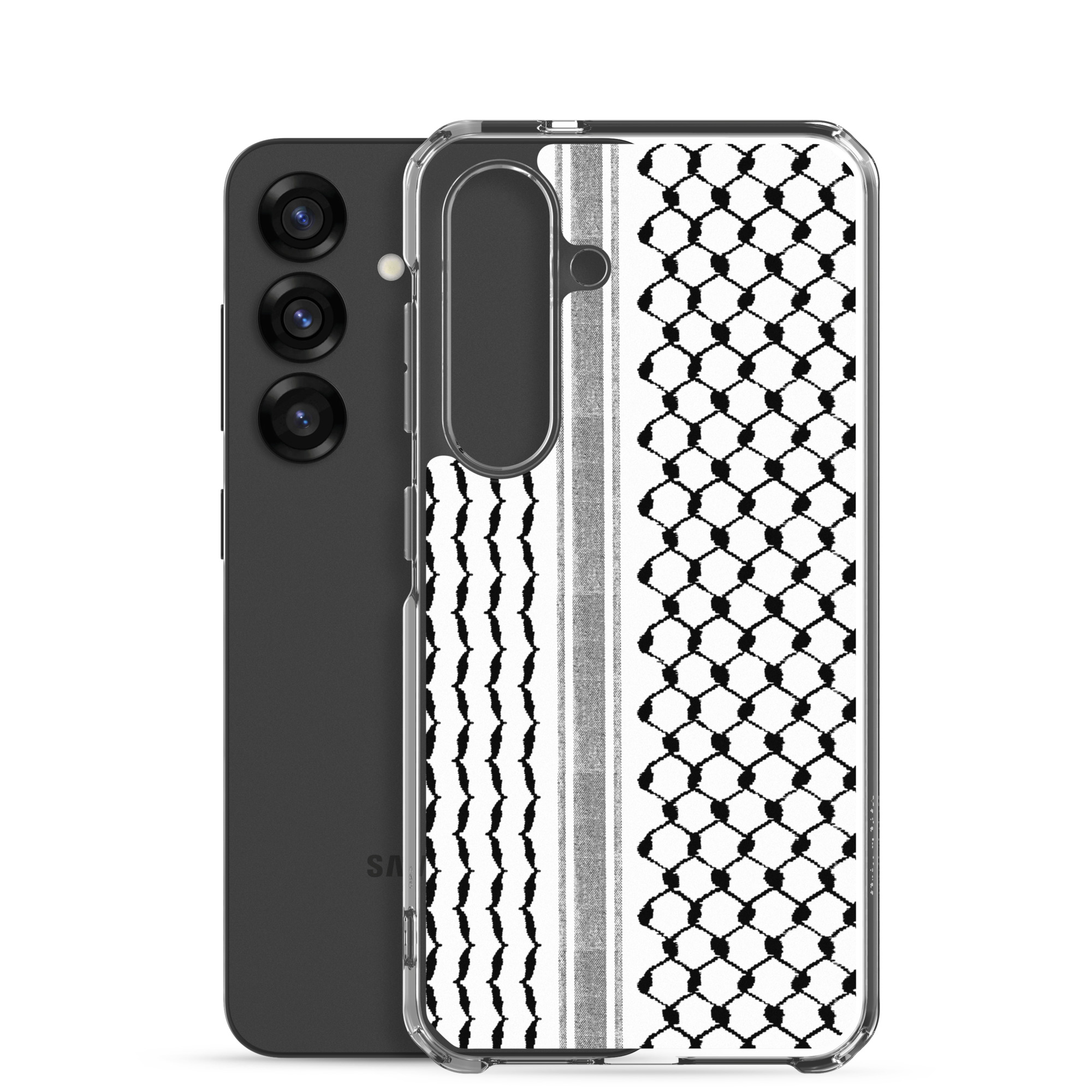 Palestinian Hatta Kufiya Pattern#2 Custom Samsung Phone Case - Image 18