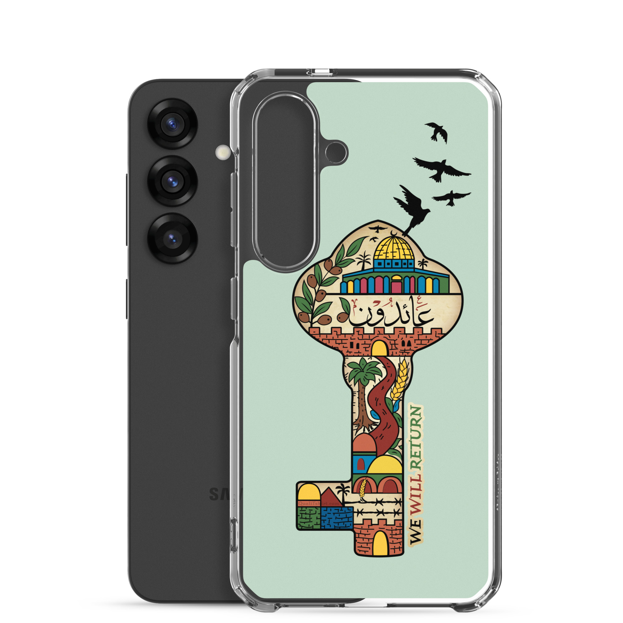 Palestinian Key of Return Palestine Freedom Customized Samsung Case - Image 18