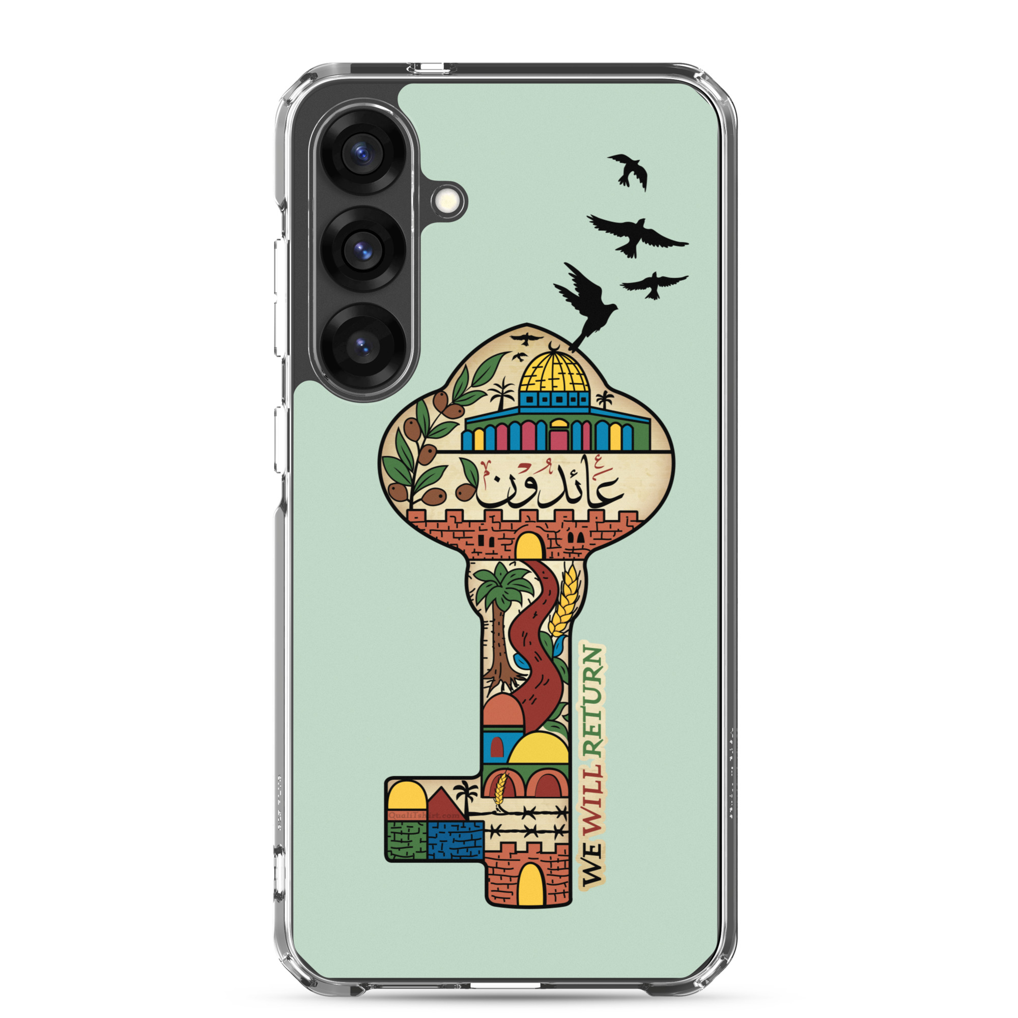 Palestinian Key of Return Palestine Freedom Customized Samsung Case - Image 13