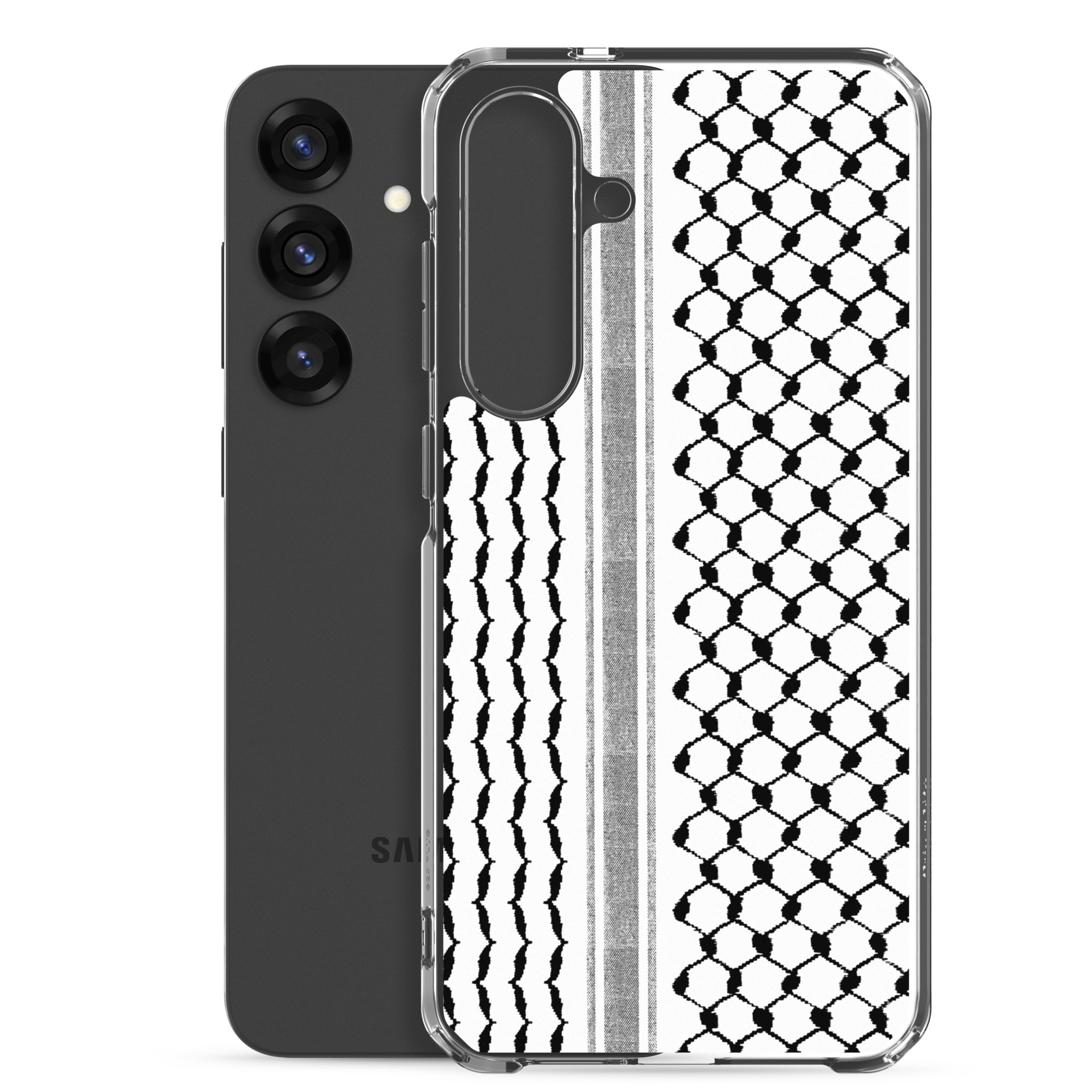 Palestinian Hatta Kufiya Pattern#2 Custom Samsung Phone Case - Image 15