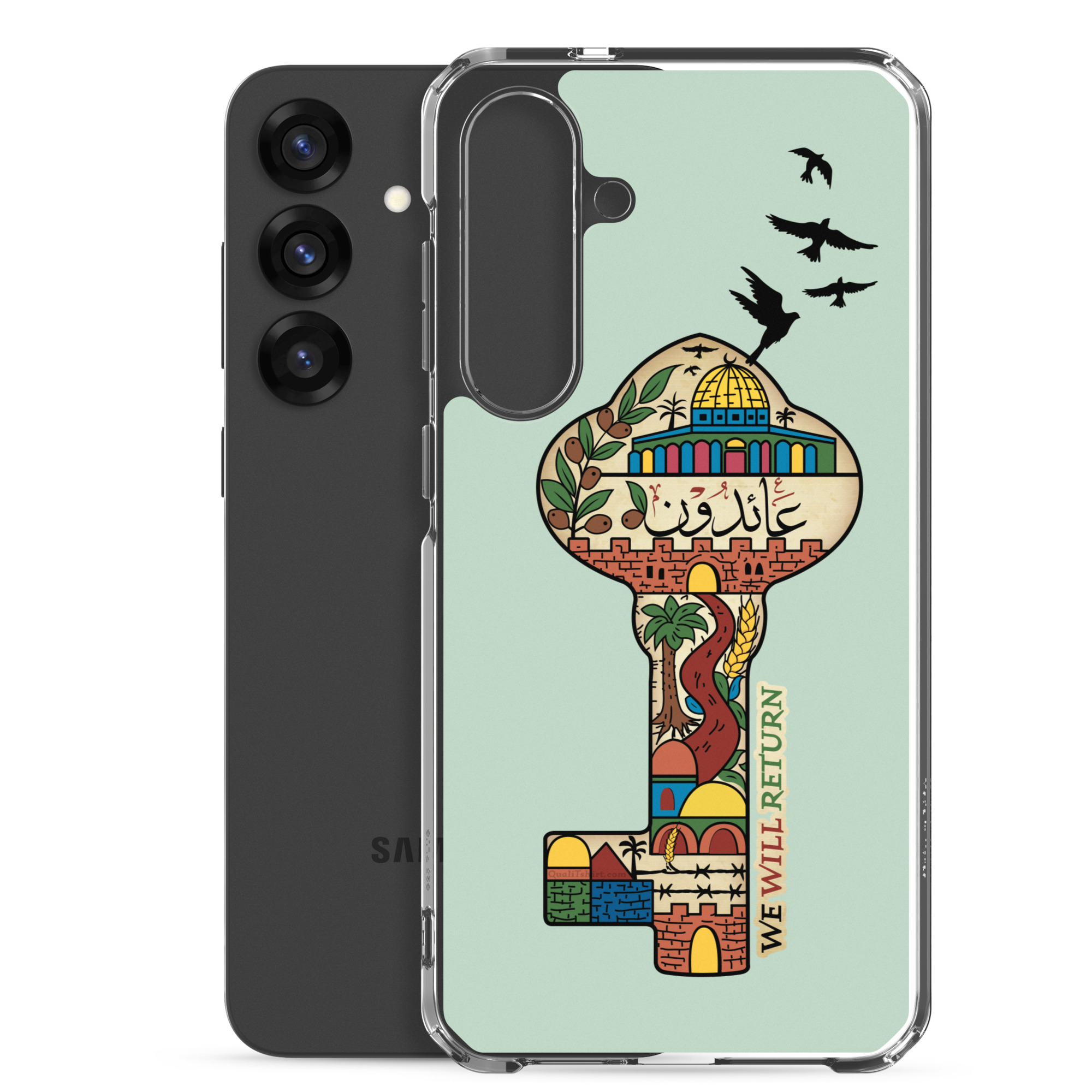 Palestinian Key of Return Palestine Freedom Customized Samsung Case - Image 14