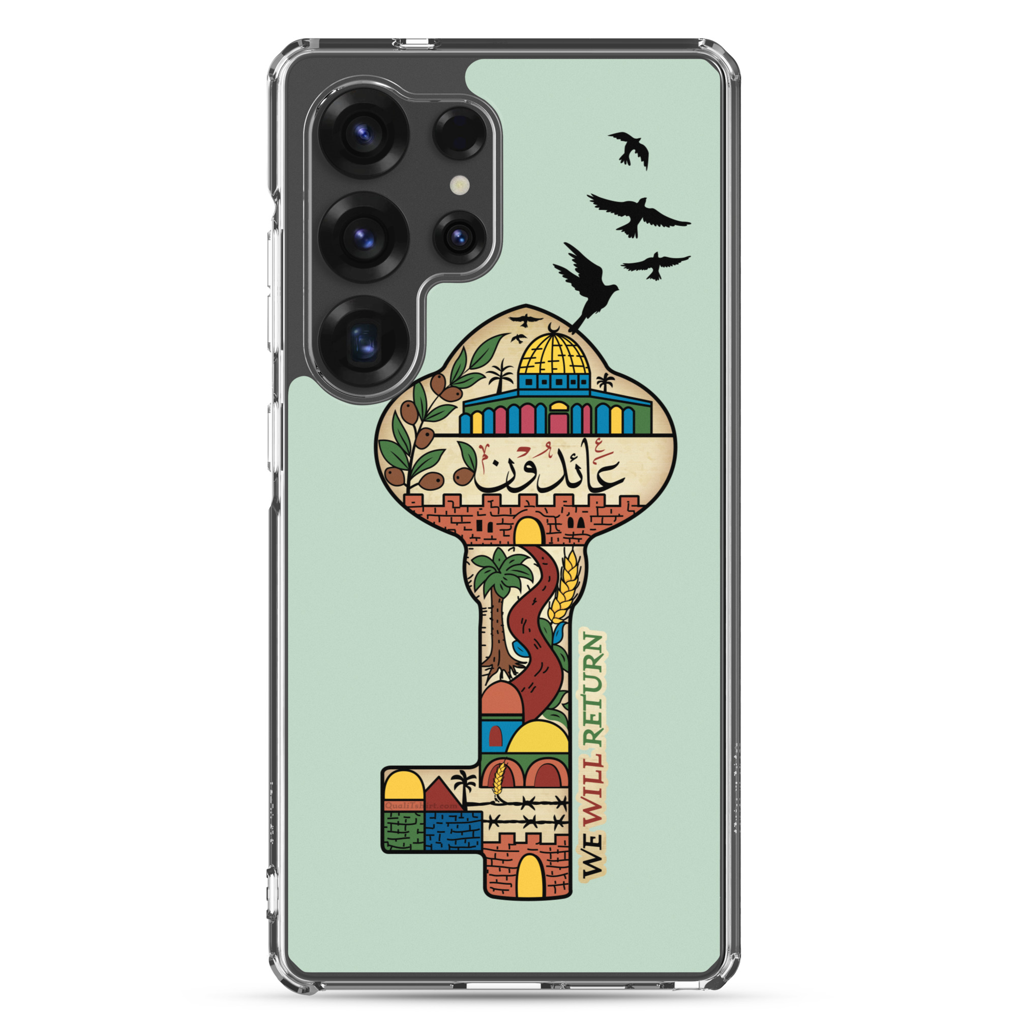 Palestinian Key of Return Palestine Freedom Customized Samsung Case - Image 15