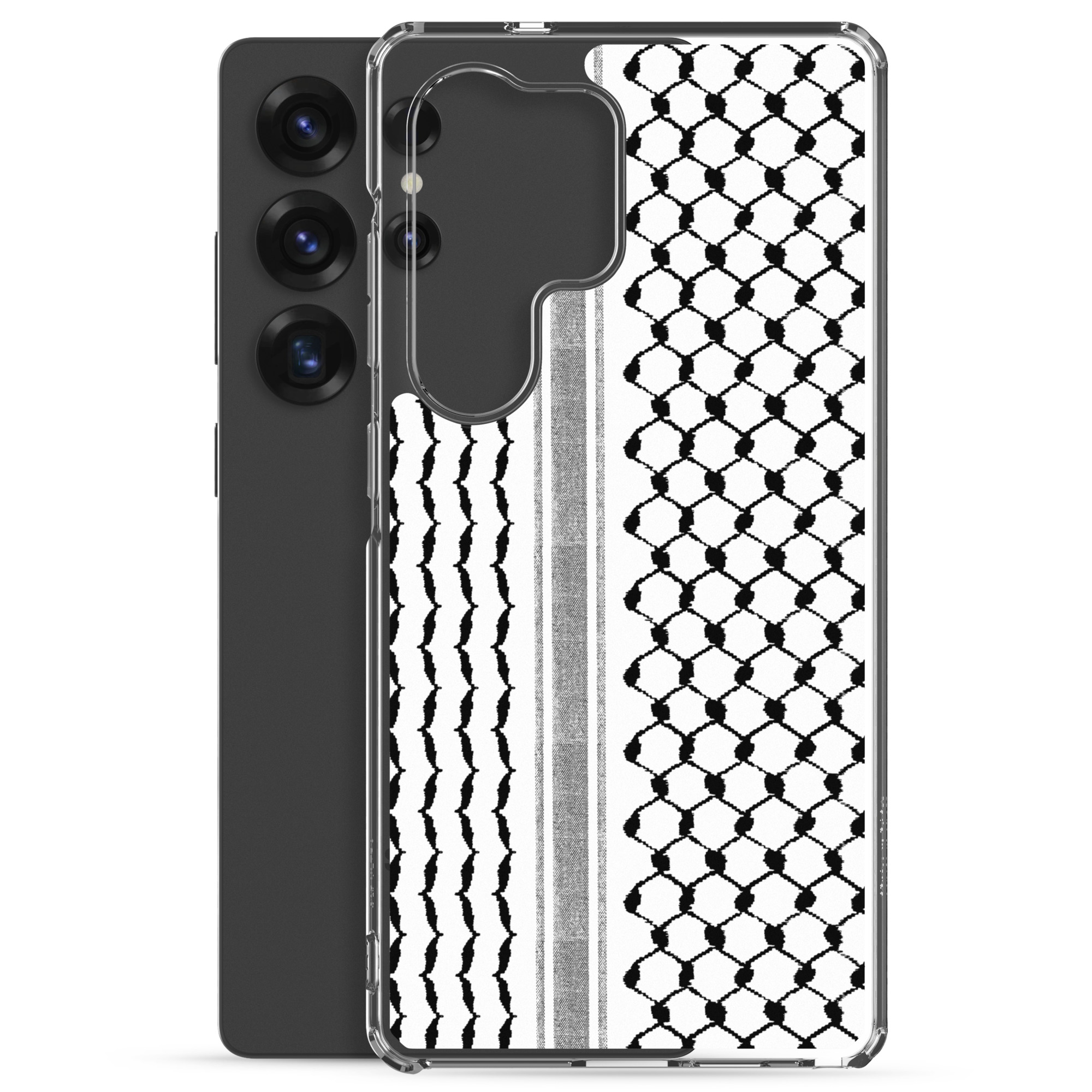 Palestinian Hatta Kufiya Pattern#2 Custom Samsung Phone Case - Image 16