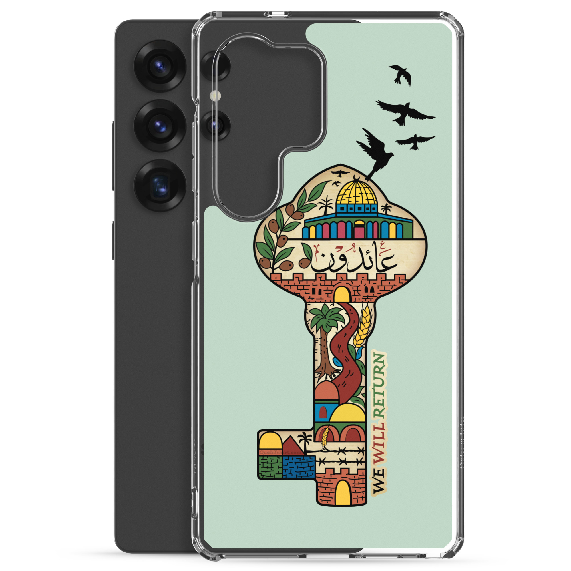 Palestinian Key of Return Palestine Freedom Customized Samsung Case - Image 16